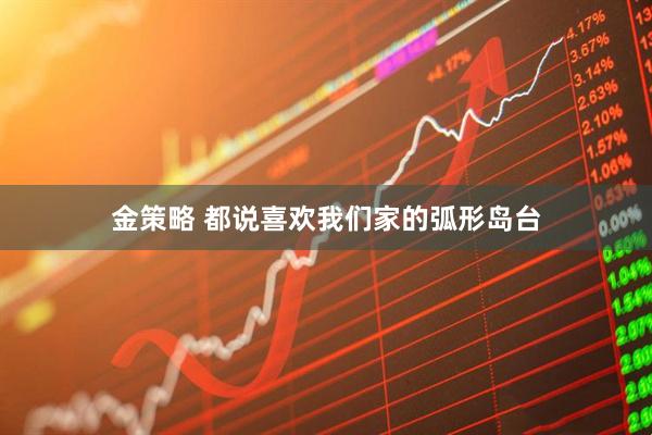 金策略 都说喜欢我们家的弧形岛台